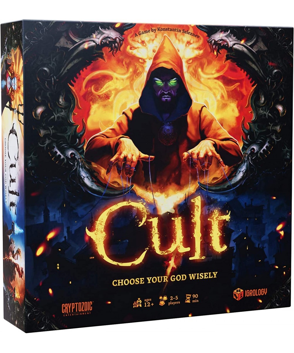 Cult: Choose Your God Wisely - Strategy Board Games - 2-5 Players- Ages 12+ $111.59 - Board Games