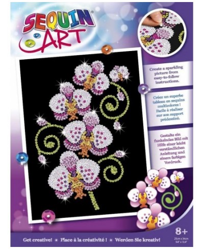 Purple Orchid Sparkling Arts and Crafts Kit Creative Crafts for Adults and Kids $59.53 - Kids' Drawing & Writing Boards