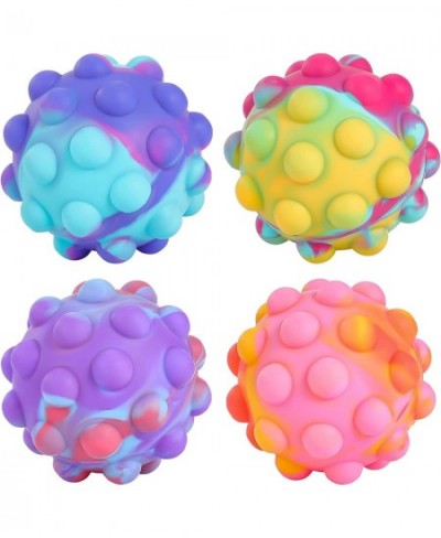 Pop Ball It Fidget Toys 4 PCS 3D Squeeze Pop Ball Its Fidget Toy Fidgets Party Favors Easter Basket Stuffers Poppers Sensory ...