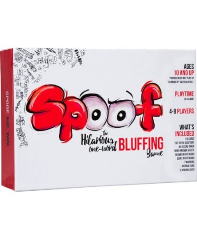 Spoof - Family Party Bluffing Board Game - Games for kids ages 8-12 Teens & Adults - Family Games - Family Games for Game Nig...