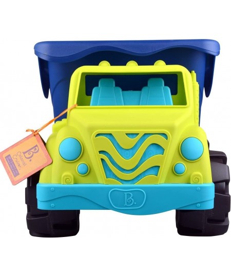 Colossal Cruiser – 20” Large Sand Truck – Beach Toy Dump Trucks for Kids 18 M+ (Lime/Navy) $44.91 - Sandboxes & Beach Toys