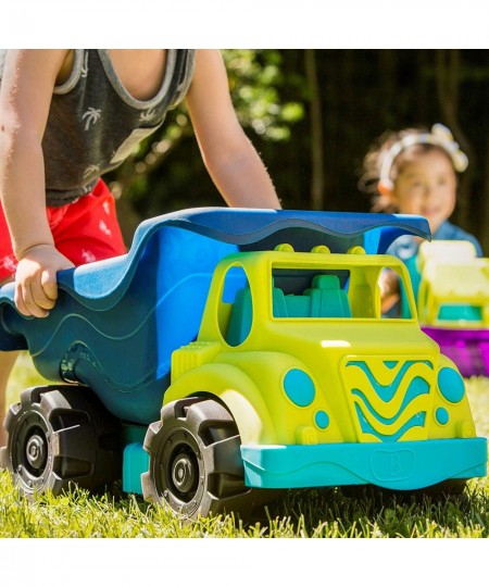 Colossal Cruiser – 20” Large Sand Truck – Beach Toy Dump Trucks for Kids 18 M+ (Lime/Navy) $44.91 - Sandboxes & Beach Toys