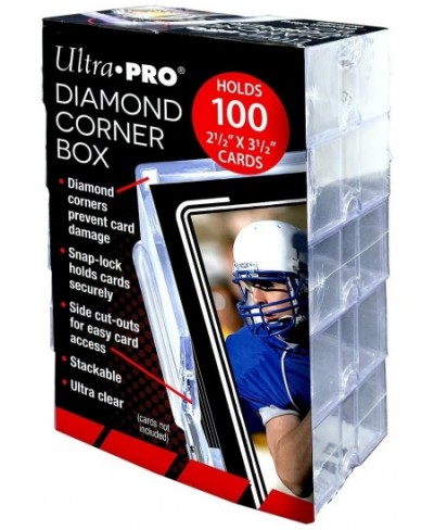 Diamond Corner Box to Hold 100+ Sports Trading Cards (10 Count Pack) $56.66 - Trading Cards & Accessories