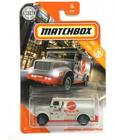 2020 MBX City 27/100 Int'l Armored Truck $18.51 - Kids' Play Trucks