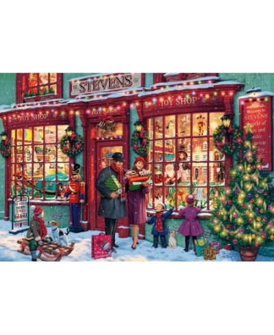 Christmas Toyshop - 2000 Piece Jigsaw Puzzle $32.32 - Jigsaw Puzzles