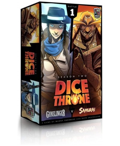 Gunslinger vs Samurai - Dice Throne: Season Two Board Game $77.36 - Board Games