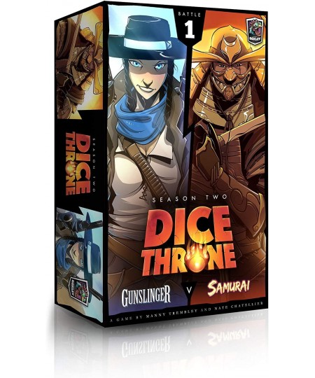 Gunslinger vs Samurai - Dice Throne: Season Two Board Game $77.36 - Board Games