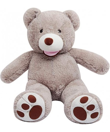 Teddy Bears Stuffed Animal Plush Toy with Footprints Big Bear Life Size for Girlfriend Grey (1m/39inch) $57.90 - Stuffed Anim...