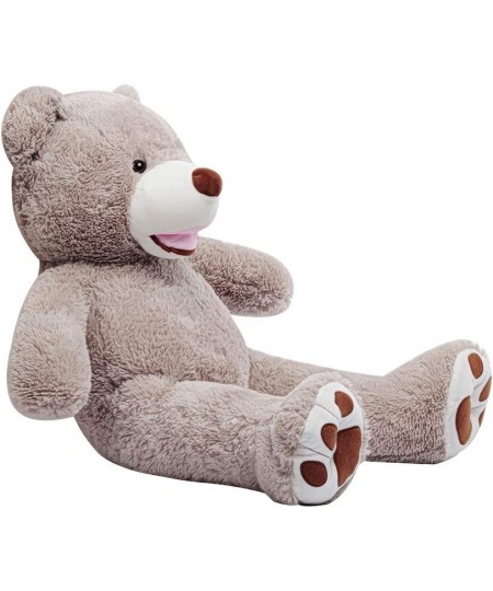 Teddy Bears Stuffed Animal Plush Toy with Footprints Big Bear Life Size for Girlfriend Grey (1m/39inch) $57.90 - Stuffed Anim...