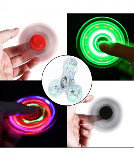 12Pack Fidget Spinners Toys LED Light up Fidget Spinner Pack-ADHD Anxiety Fidget Toys Stress Relief Reducer Spinner for Adult...