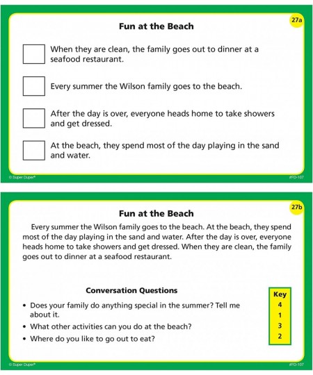 | Sequencing Events in Stories Fun Deck Flash Cards | Educational Learning Resource for Children $74.77 - Electronic Learning...