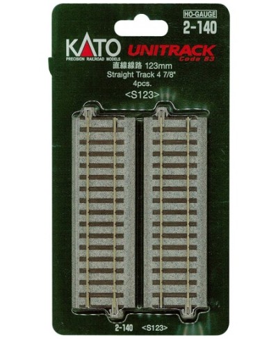 USA Inc. HO 123mm 4-7/8" Straight (4) KAT2140 $27.36 - Toy Vehicle Playsets