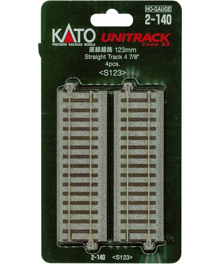 USA Inc. HO 123mm 4-7/8" Straight (4) KAT2140 $27.36 - Toy Vehicle Playsets