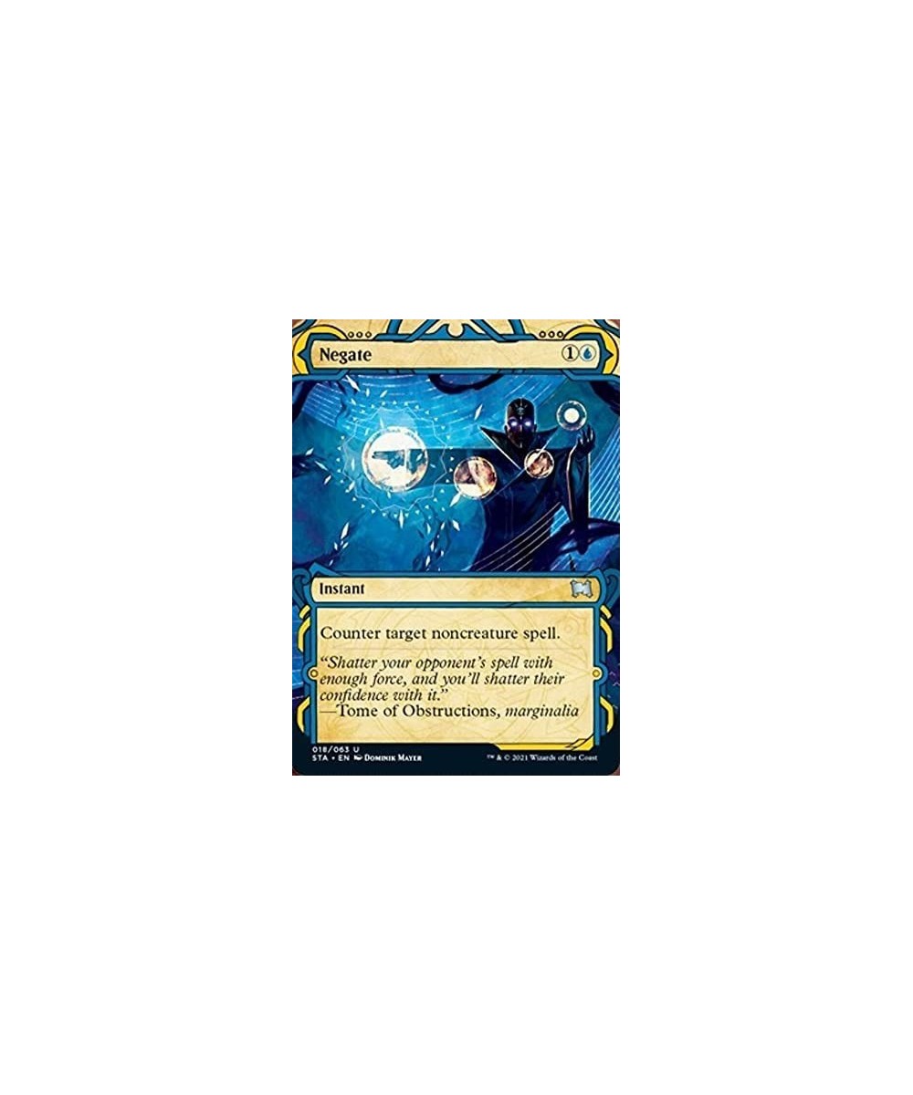 Magic: The Gathering - Negate (018) - Borderless - Foil - Strixhaven Mystical Archive $11.70 - Trading Cards & Accessories