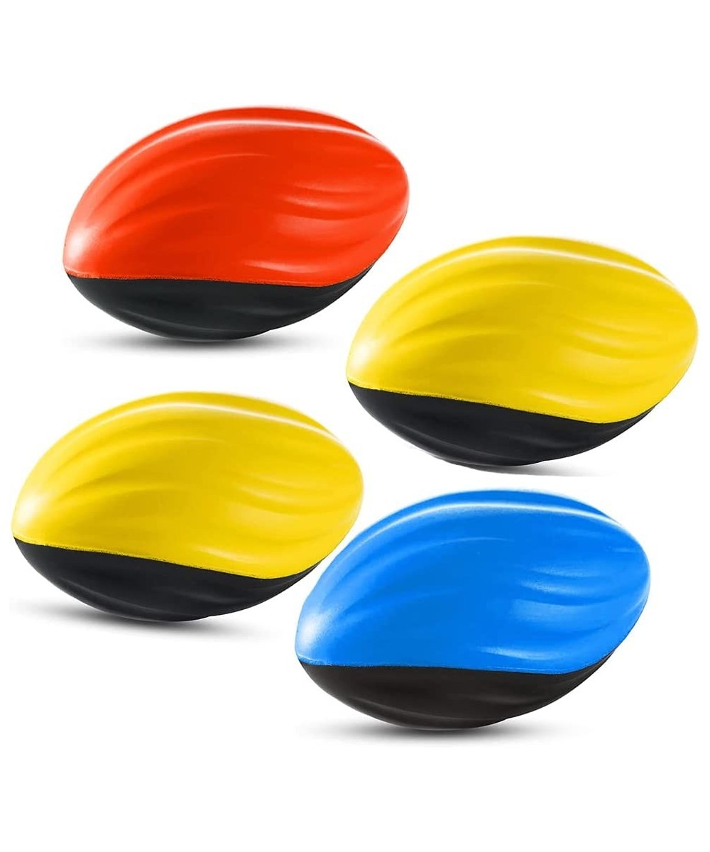 Foam Football Two-Tone Spiral Squeeze Easy Grip Vinyl Coated 5" - Assorted Colors $16.23 - Toy Sports Products