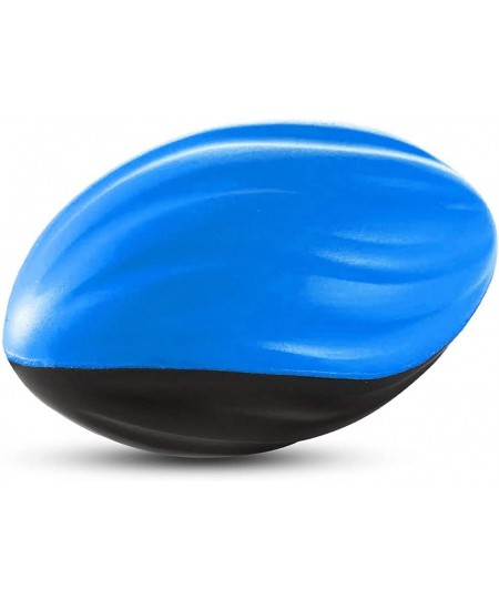 Foam Football Two-Tone Spiral Squeeze Easy Grip Vinyl Coated 5" - Assorted Colors $16.23 - Toy Sports Products