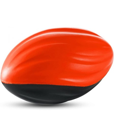 Foam Football Two-Tone Spiral Squeeze Easy Grip Vinyl Coated 5" - Assorted Colors $16.23 - Toy Sports Products