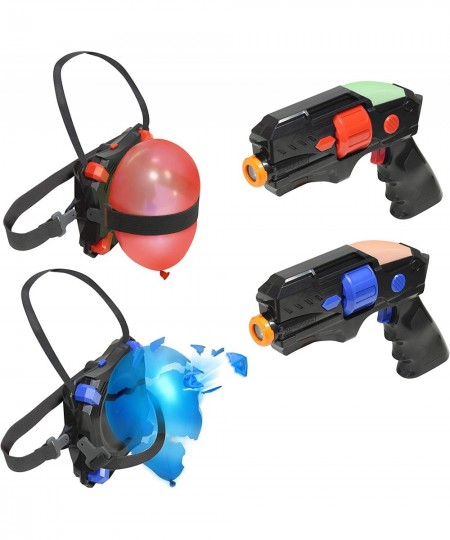 Laser Tag Shooting Game | 2 Pack Kids Laser Tag Balloon Battle | Indoor and Outdoor Target Shooting Toy | Ideal Gift for Boys...