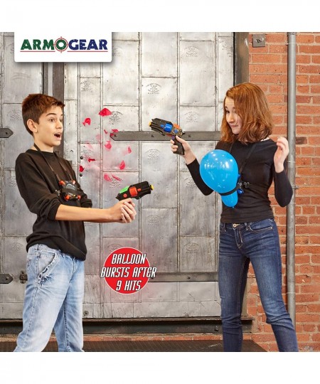 Laser Tag Shooting Game | 2 Pack Kids Laser Tag Balloon Battle | Indoor and Outdoor Target Shooting Toy | Ideal Gift for Boys...