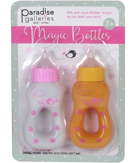 Reborn Baby Doll Accessory: Magic Bottles Set. Disappearing Milk & Juice Baby Doll Bottles. Age 3+ $25.61 - Doll Playsets