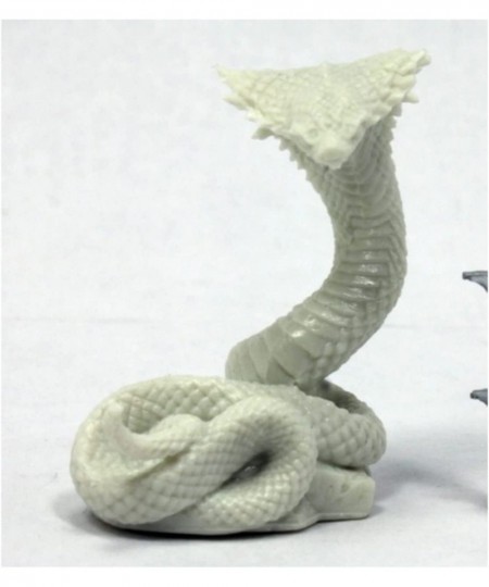 77321: Giant Cobra - Dark Heaven Bones Plastic Miniature $15.17 - Game Accessories