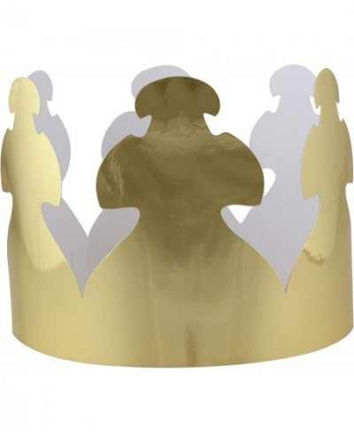 Hygloss Products Inc Gold Bright Tag Crowns Pack of 24 24 Pieces Count $40.83 - Kids' Party Hats