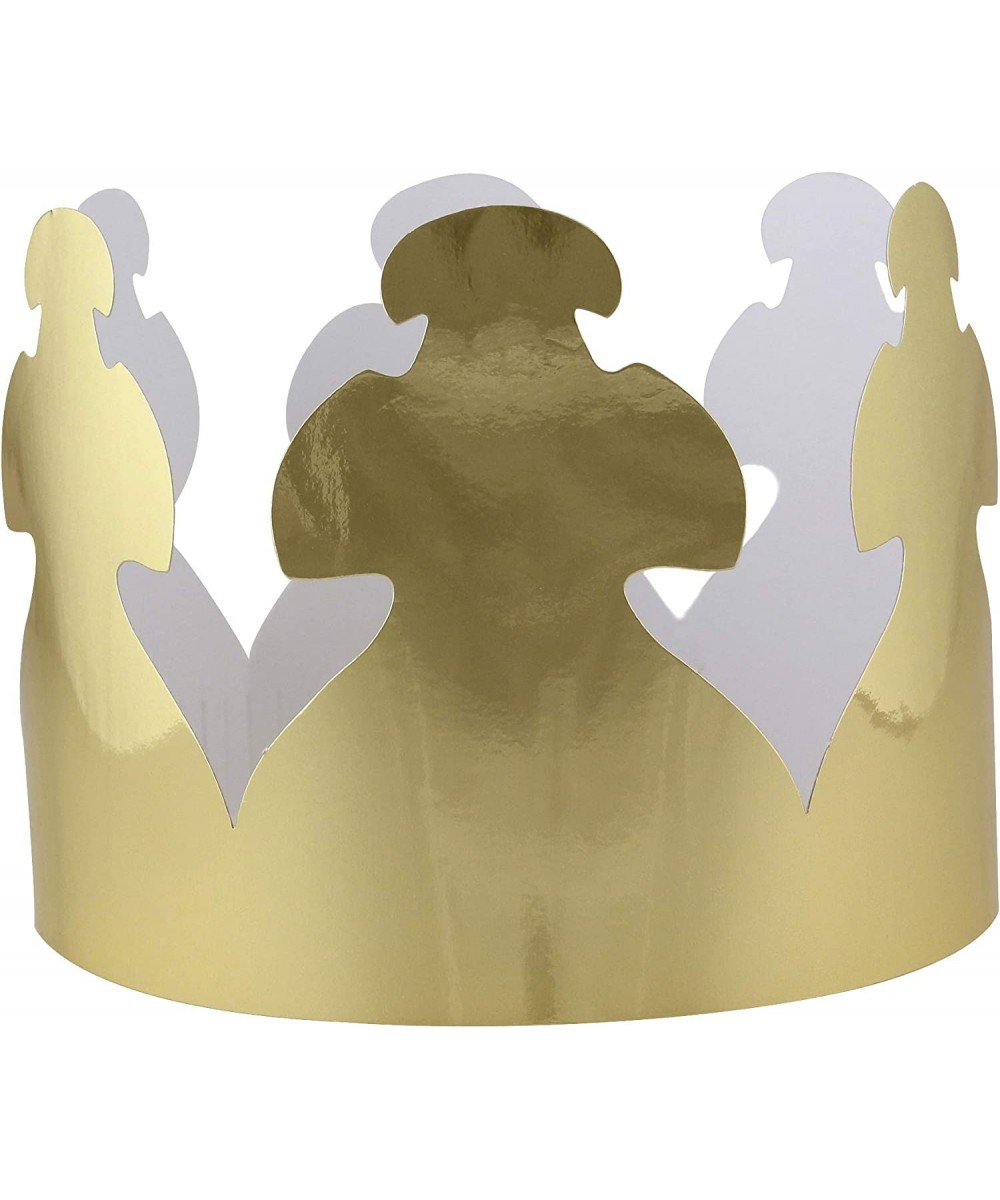 Hygloss Products Inc Gold Bright Tag Crowns Pack of 24 24 Pieces Count $40.83 - Kids' Party Hats