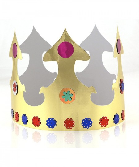 Hygloss Products Inc Gold Bright Tag Crowns Pack of 24 24 Pieces Count $40.83 - Kids' Party Hats