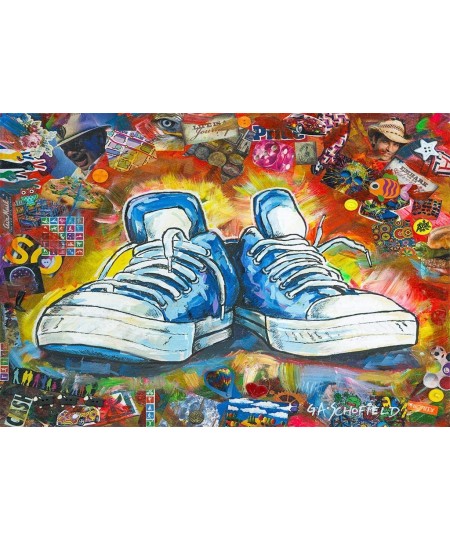 Sneakers 500 Piece Jigsaw Puzzle $34.47 - Jigsaw Puzzles