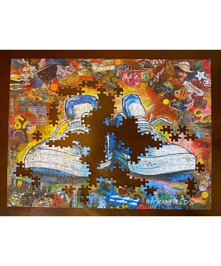 Sneakers 500 Piece Jigsaw Puzzle $34.47 - Jigsaw Puzzles