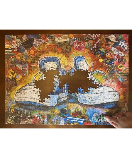 Sneakers 500 Piece Jigsaw Puzzle $34.47 - Jigsaw Puzzles