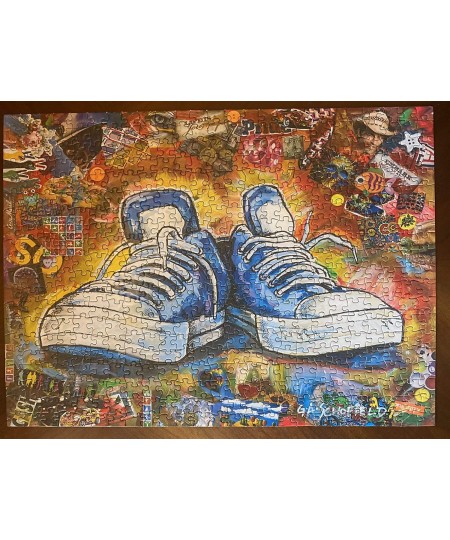 Sneakers 500 Piece Jigsaw Puzzle $34.47 - Jigsaw Puzzles