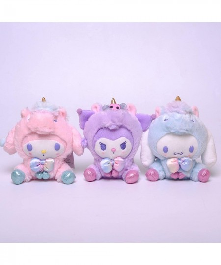 Plush Toys Kawaii Kuromi 13Cm Plush Toy Cute My Melody Cinnamoroll Plush Keychain Backpack Pendant Decorative Toy MyMelody $2...