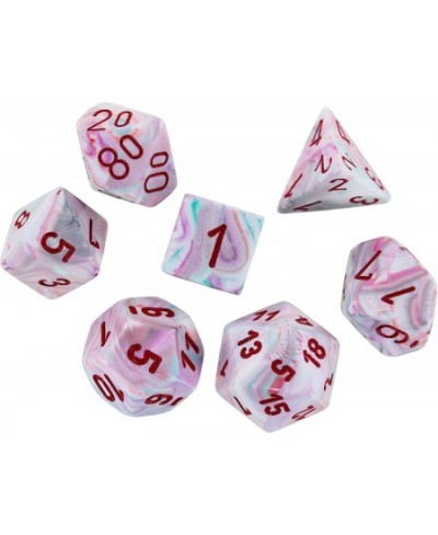 DND Dice Set - D&D Dice-16mm Festive: Pop Art & Red Limited Edition Plastic Polyhedral Dice Set-Dungeons and Dragons Dice Inc...