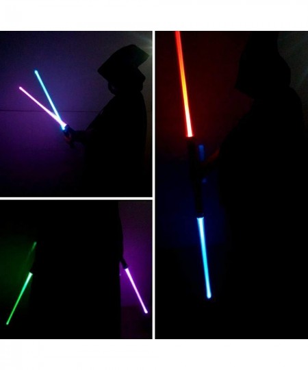 2-in-1 Lightsaber Anti-Breaking Lightsaber Dual Saber with Sound (Motion Sensitive) for Birthday Gifts Best Gifts for childre...