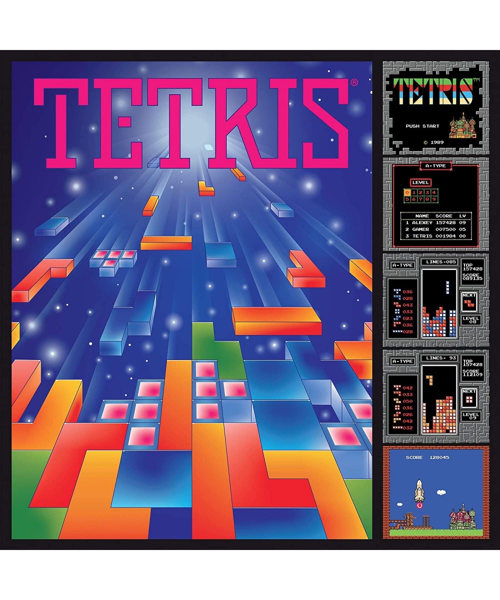 Tetris - Gaming Poster - 750 Piece Jigsaw Puzzle $20.08 - Jigsaw Puzzles