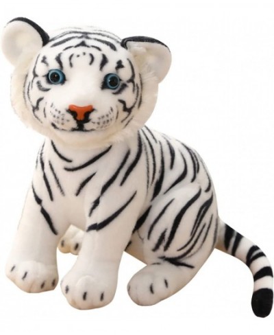 Tiger Plush Toy Realistic Stuffed Tiger Plush Simulation Animal Plush Toys Soft Hugging Plush Pillow for Kids Friends (9 in W...