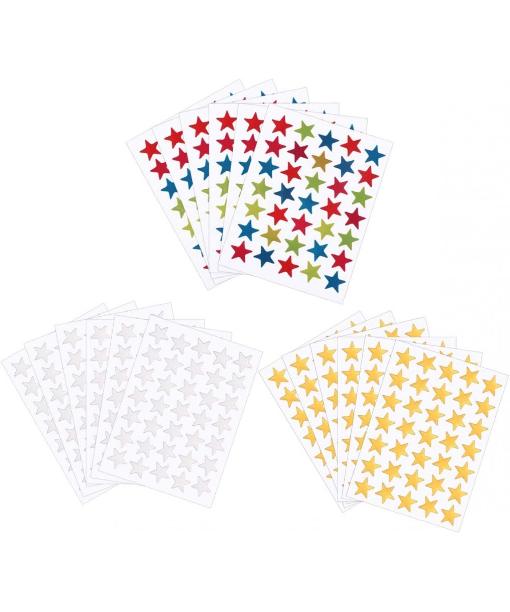 Colorful Star Stickers Self-Adhesive Star Stickers Kids Reward Stickers 30 Sheets $14.62 - Kids' Stickers