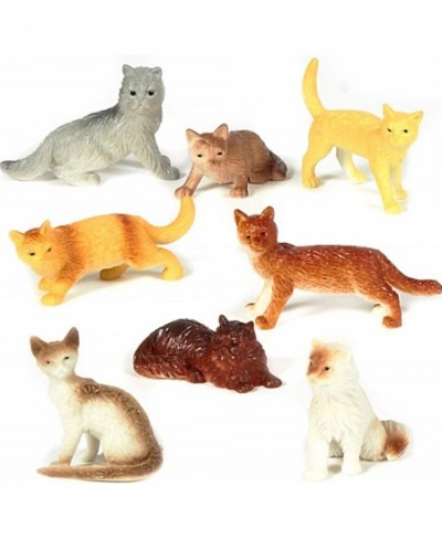 Assorted Plastic 2" Cat Figure Toys (12) $13.74 - Kids' Play Animal Figures