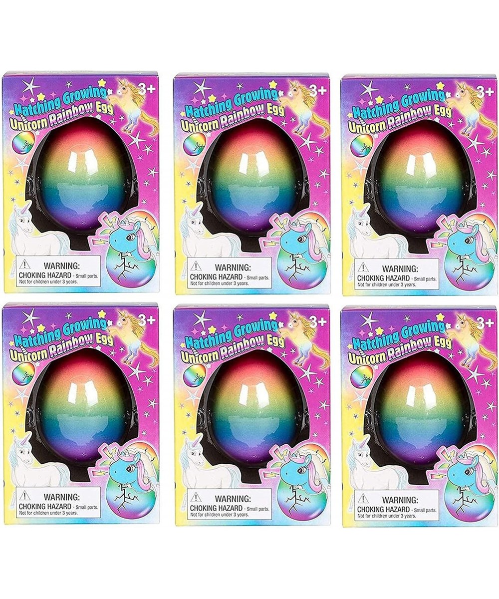 Master Toys and Novelties 6 Pack - Surprise Growing Unicorn Hatching Rainbow Egg Kids Toys Assorted Colors $22.16 - Bathtub Toys