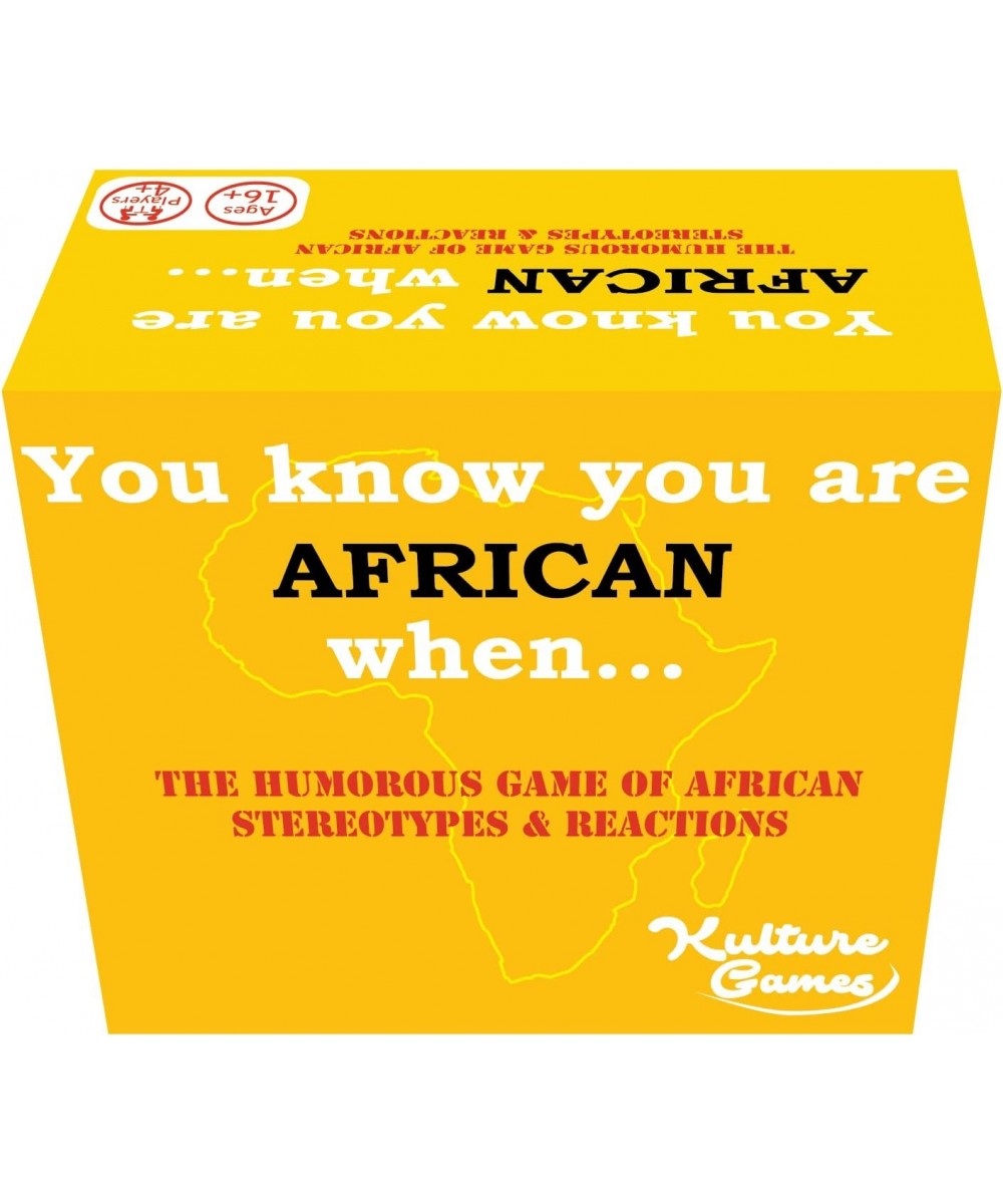 You Know You are African When... $49.98 - Card Games