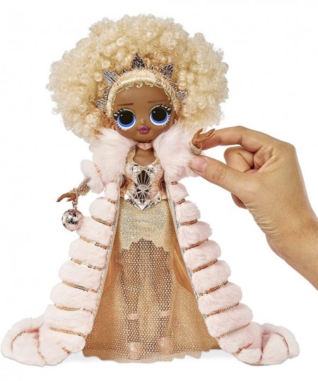 LOL Surprise Holiday OMG 2021 Collector NYE Queen Fashion Doll with Gold Fashions Accessories New Year's Celebration Outfit L...