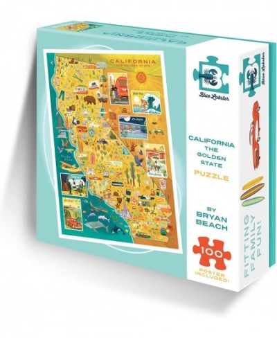 100 Piece Puzzle (California: The Golden State) $24.64 - Jigsaw Puzzles