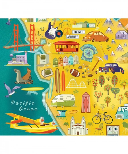 100 Piece Puzzle (California: The Golden State) $24.64 - Jigsaw Puzzles