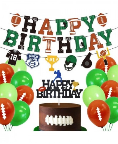 Football Birthday Party Decorations Pack for Football Touchdown Sports Theme Birthday Party Decoration - Includes Happy Birth...