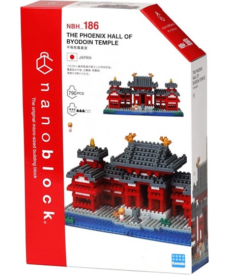 Nano-Block Byodoin Temple NBH_186 $39.63 - Toy Building Sets