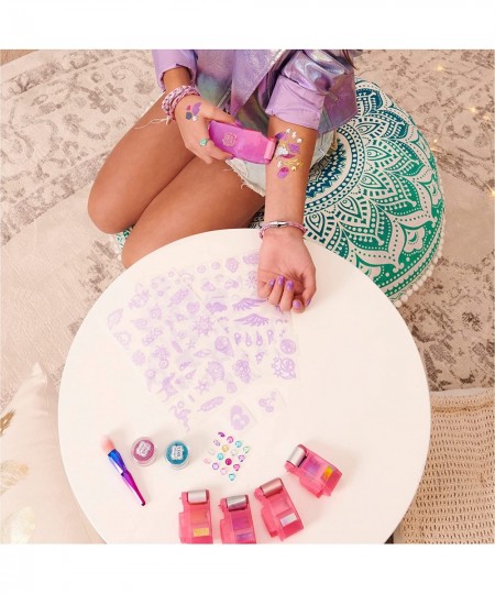 Cool Maker Shimmer Me Body Art with Roller 4 Metallic Foils and 180 Designs Temporary Tattoo Kids Toys for Ages 8 and up $35....