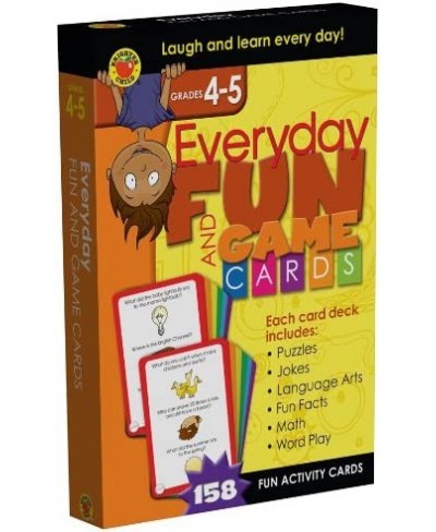 Everyday Fun and Game Cards Learning Cards Grades 4 - 5 $18.41 - Card Games