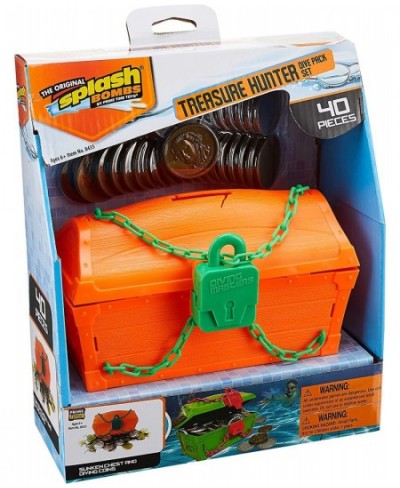 Splash Bombs Treasure Chest Pool Diving Toy (8435) $31.85 - Swimming Pool & Outdoor Water Toys