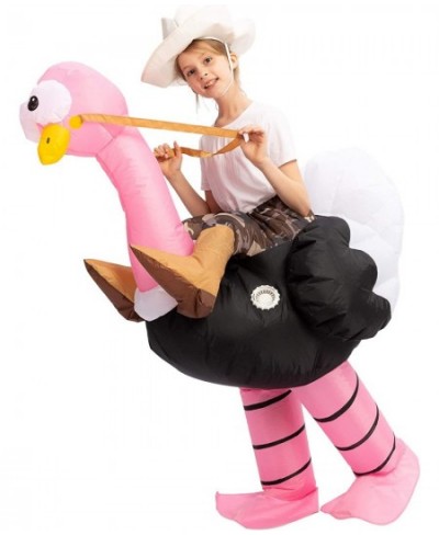 Inflatable Costume Riding an Ostrich Air Blow-up Deluxe Halloween Costume - Child $50.92 - Kids' Costumes